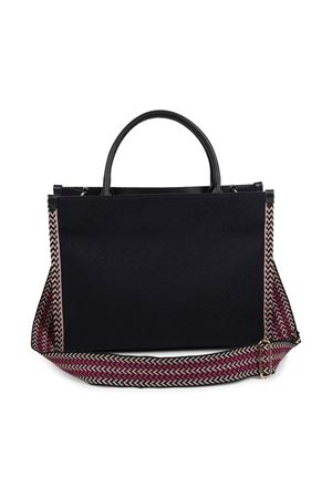 borsa in cotone nero LANVIN KIDS | N30170M94